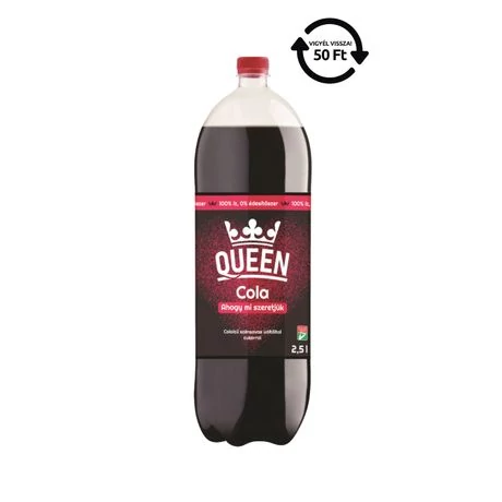 Queen üdítő cukros 2,5l cola