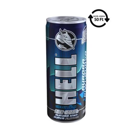 Hell energiaital 0,25l IC. aurora kiwi-guava (DRS)