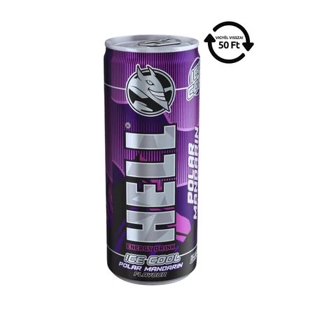 Hell energiaital 0,25l IC. polar mandarin 