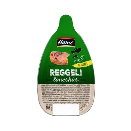 Hamé löncshús 105g reggeli -új