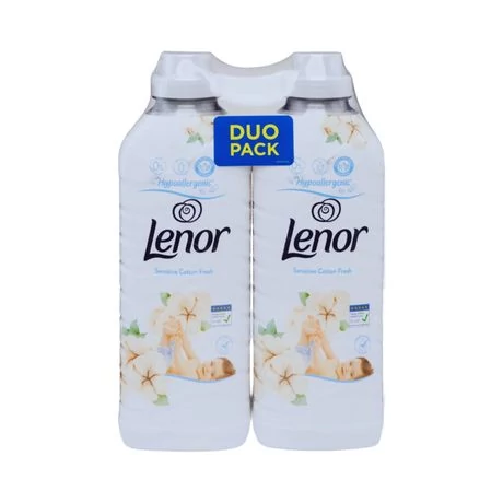 Lenor öblítő konc. 2X1,2L (48 mosás) DUO Cotton Fresh