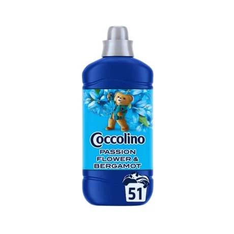 Coccolino Öblítő Konc. 1,275L 51mos. Passion Flower & Bergamot