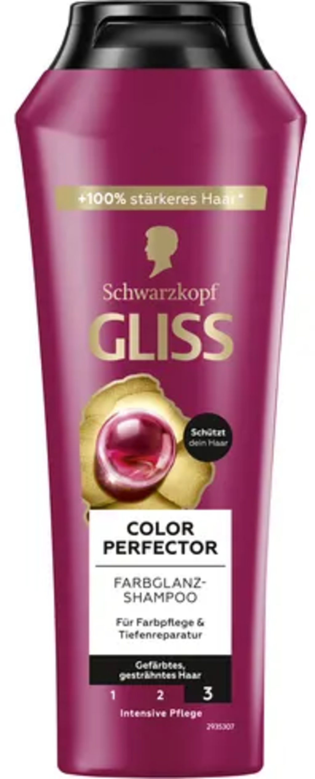 Schwarzkopf GLISS KUR Colour Perfector Ragyogó szín és védelem sampon, 250 ml