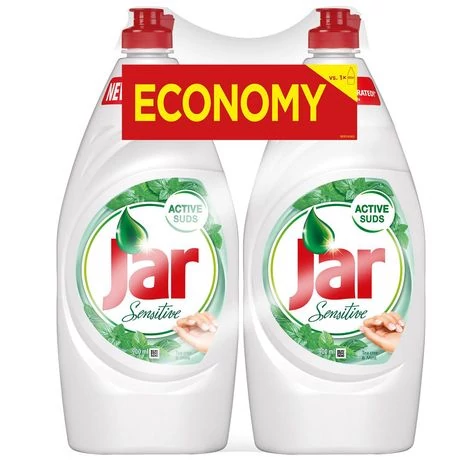 Jar mosogató DUÓ 2x900ml Sensitive Tea tree & Mint