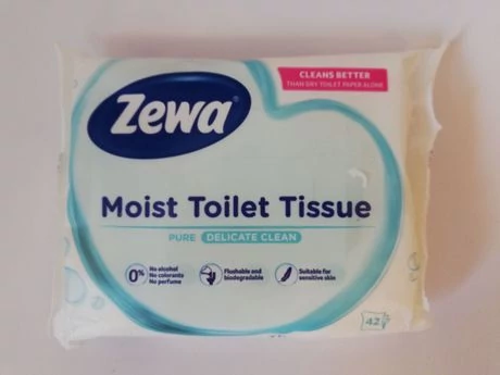 Zewa nedves toalettpapír 42db-os Sensitive-Pure